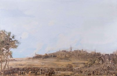 Festive Entry into a German City by Albrecht Adam